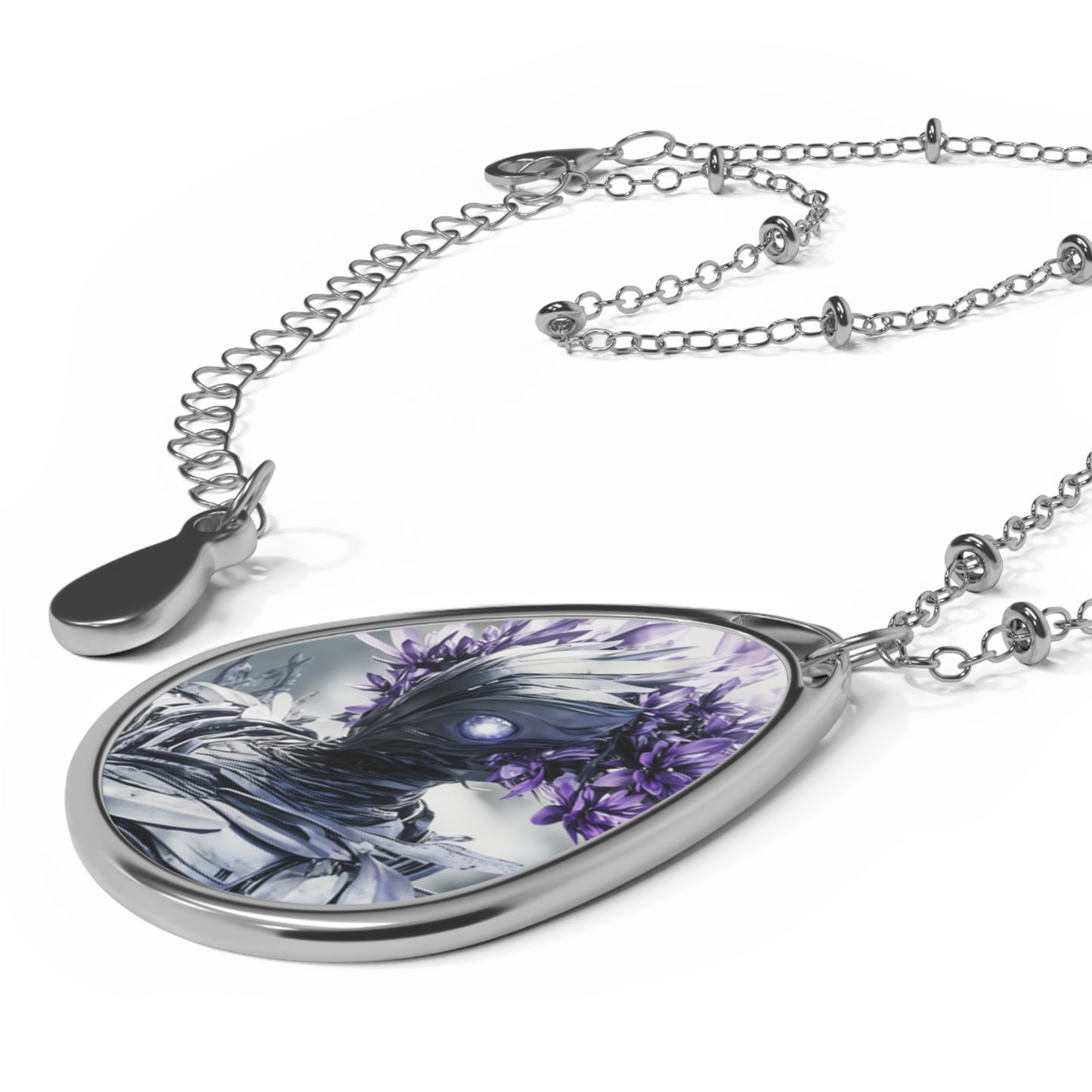 Merial Cosmos Oval Necklace