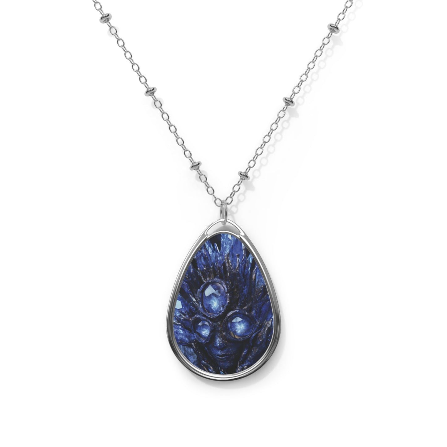 Merial Cosmos Oval Necklace