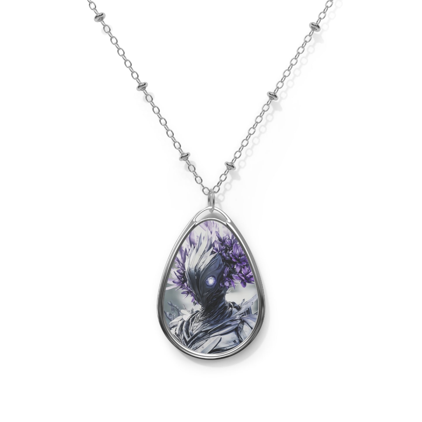 Merial Cosmos Oval Necklace