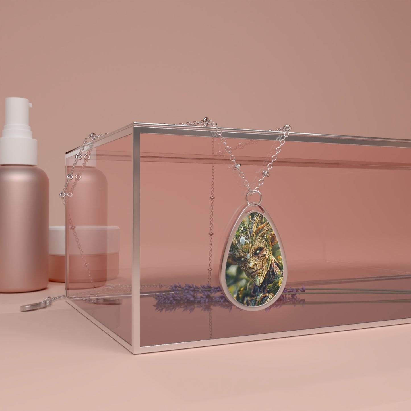 Merial Cosmos Oval Necklace