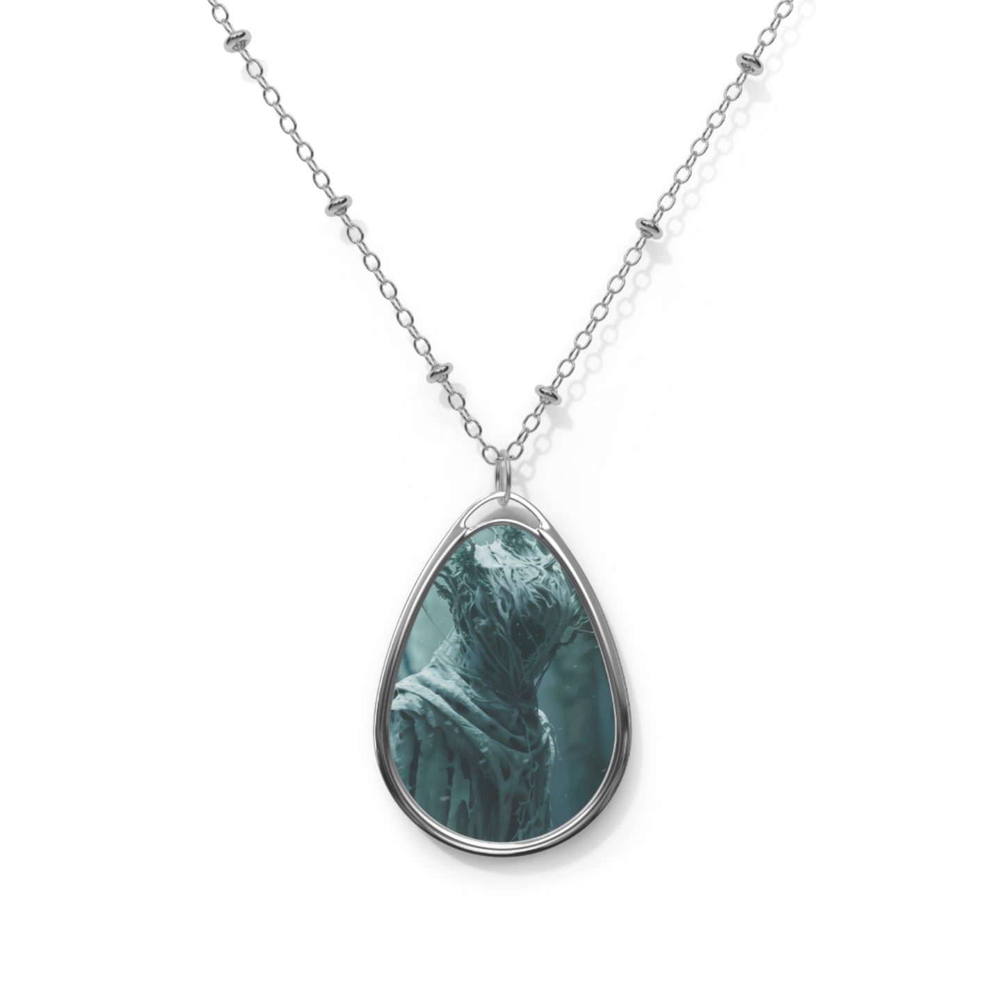 Merial Cosmos Oval Necklace