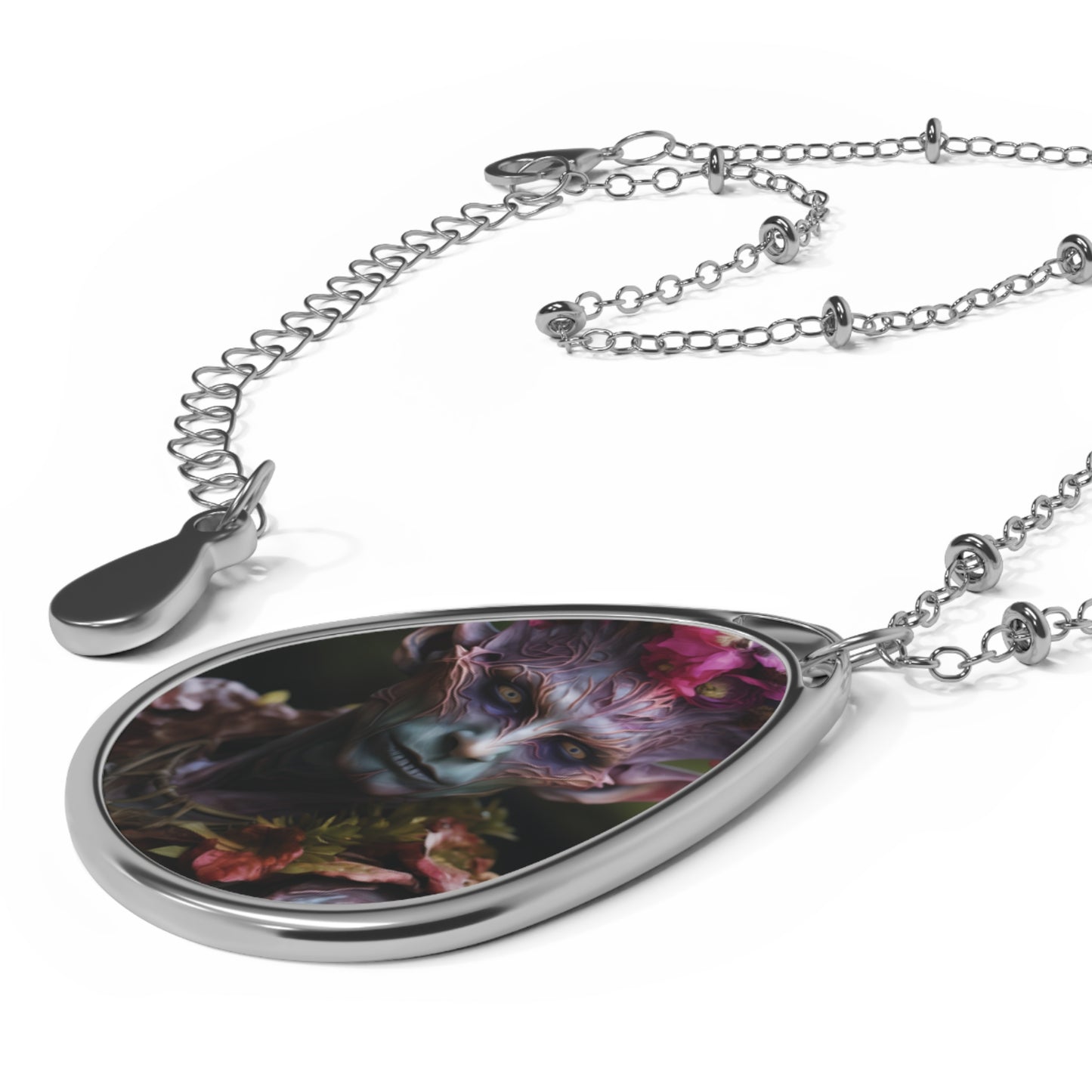 Merial Cosmos Oval Necklace
