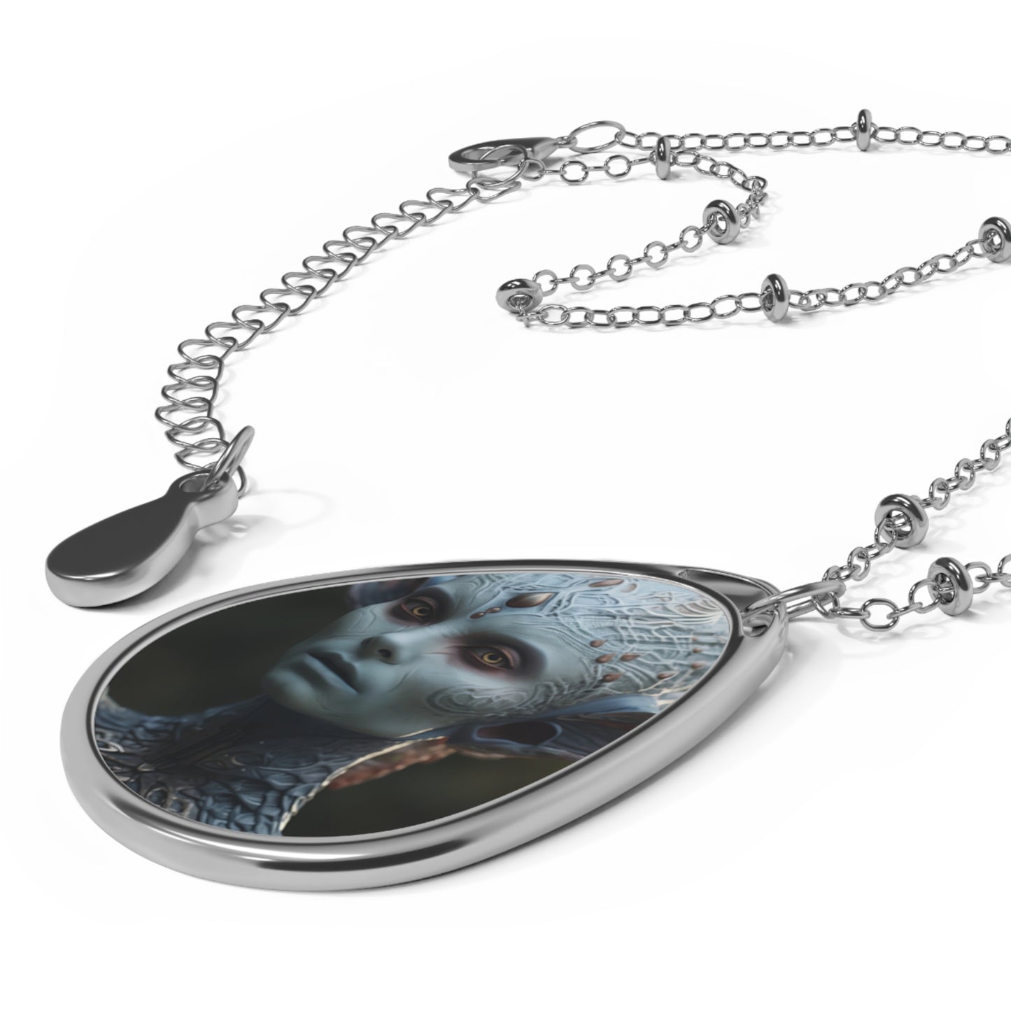 Merial Cosmos Oval Necklace