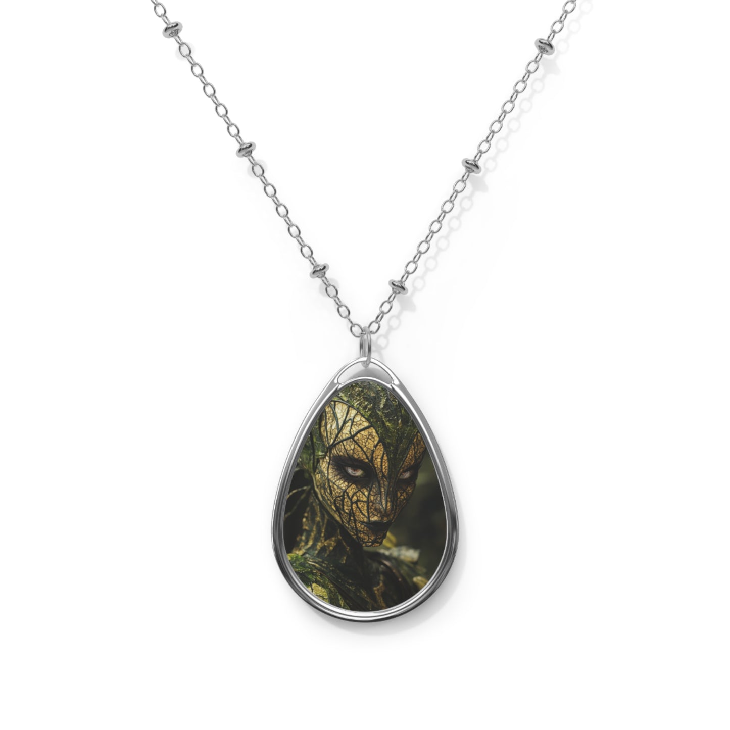Merial Cosmos Oval Necklace