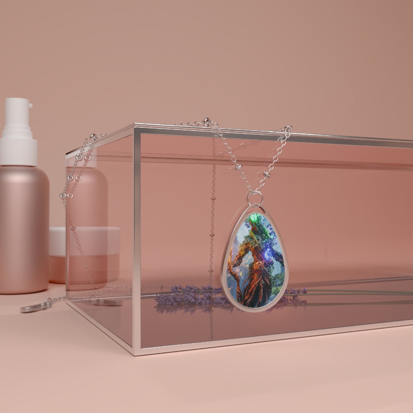 Merial Cosmos Oval Necklace