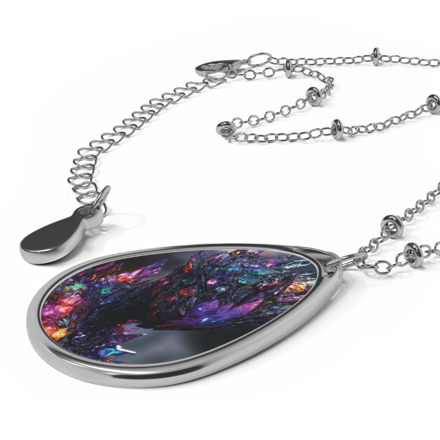 Merial Cosmos Oval Necklace