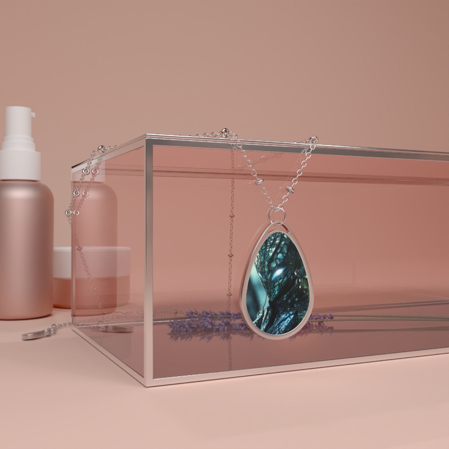 Merial Cosmos Oval Necklace