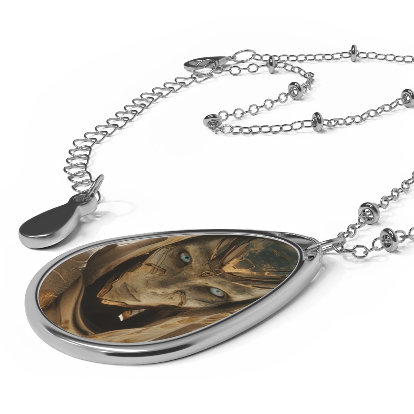 Merial Cosmos Oval Necklace