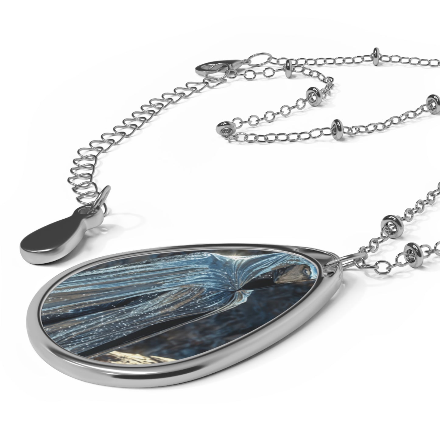 Merial Cosmos Oval Necklace