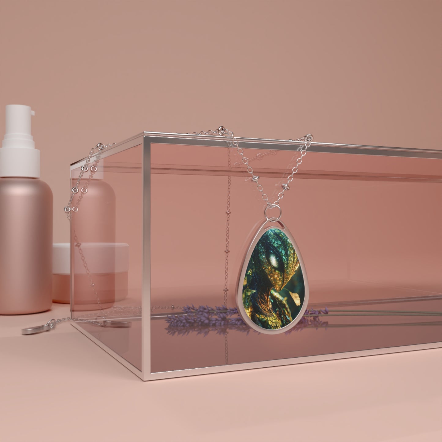 Merial Cosmos Oval Necklace