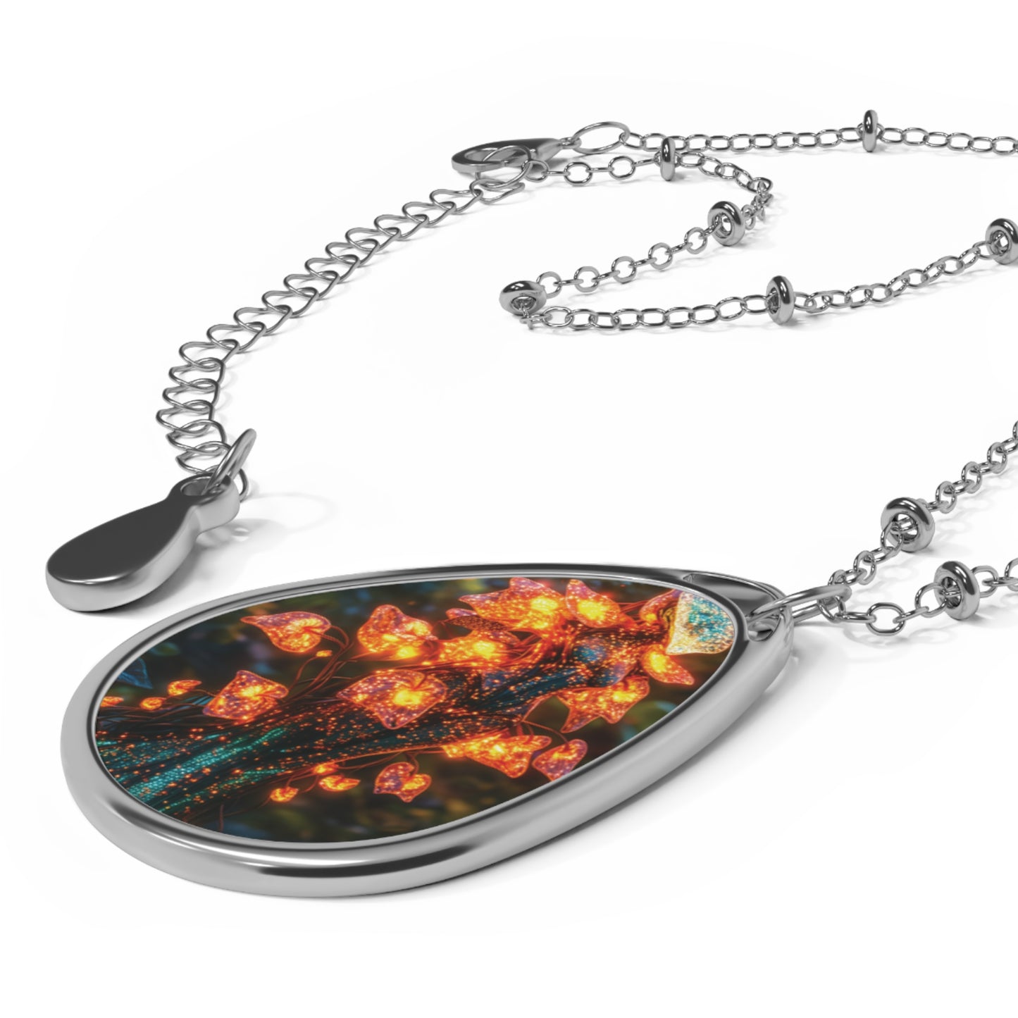Merial Cosmos Oval Necklace