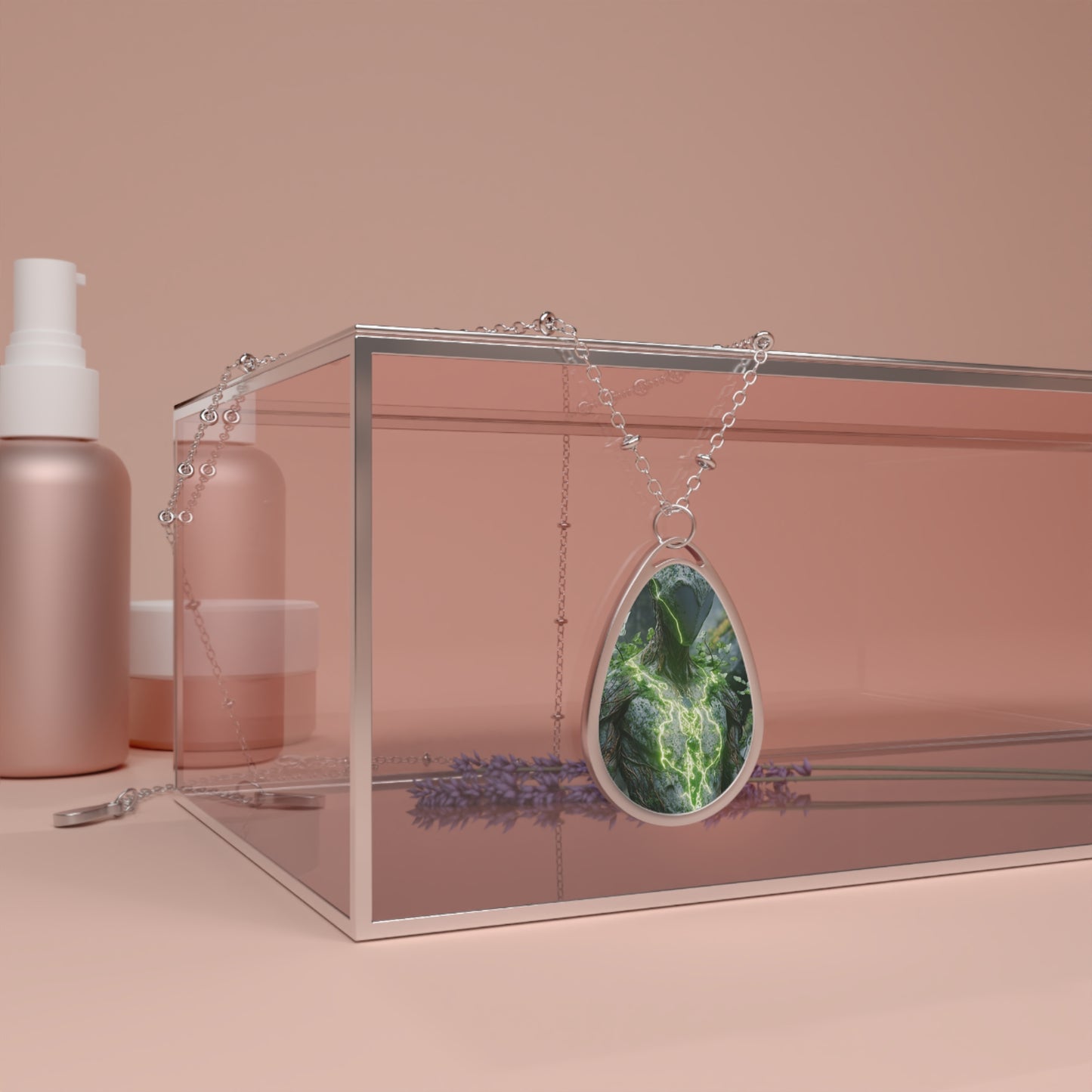 Merial Cosmos Oval Necklace