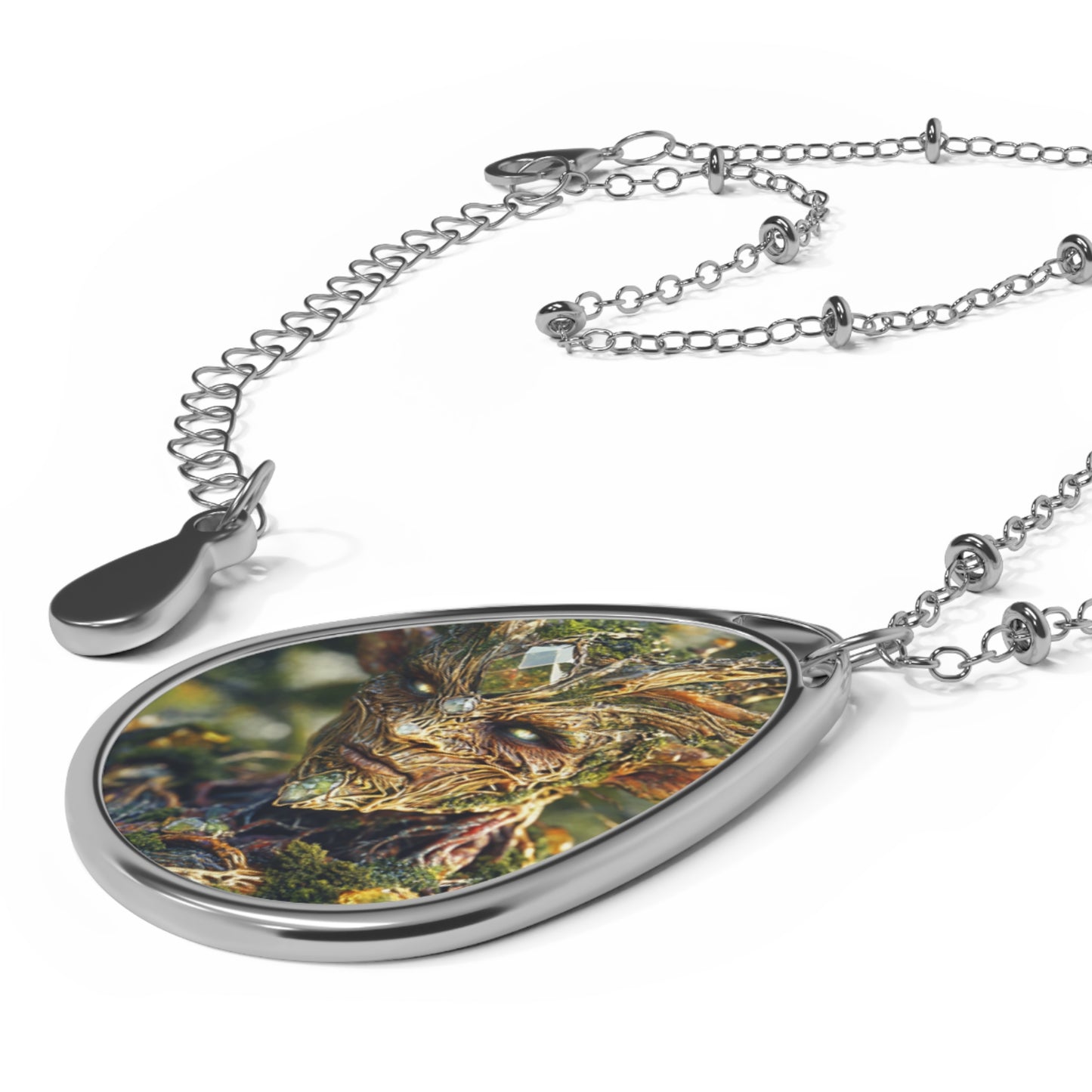 Merial Cosmos Oval Necklace