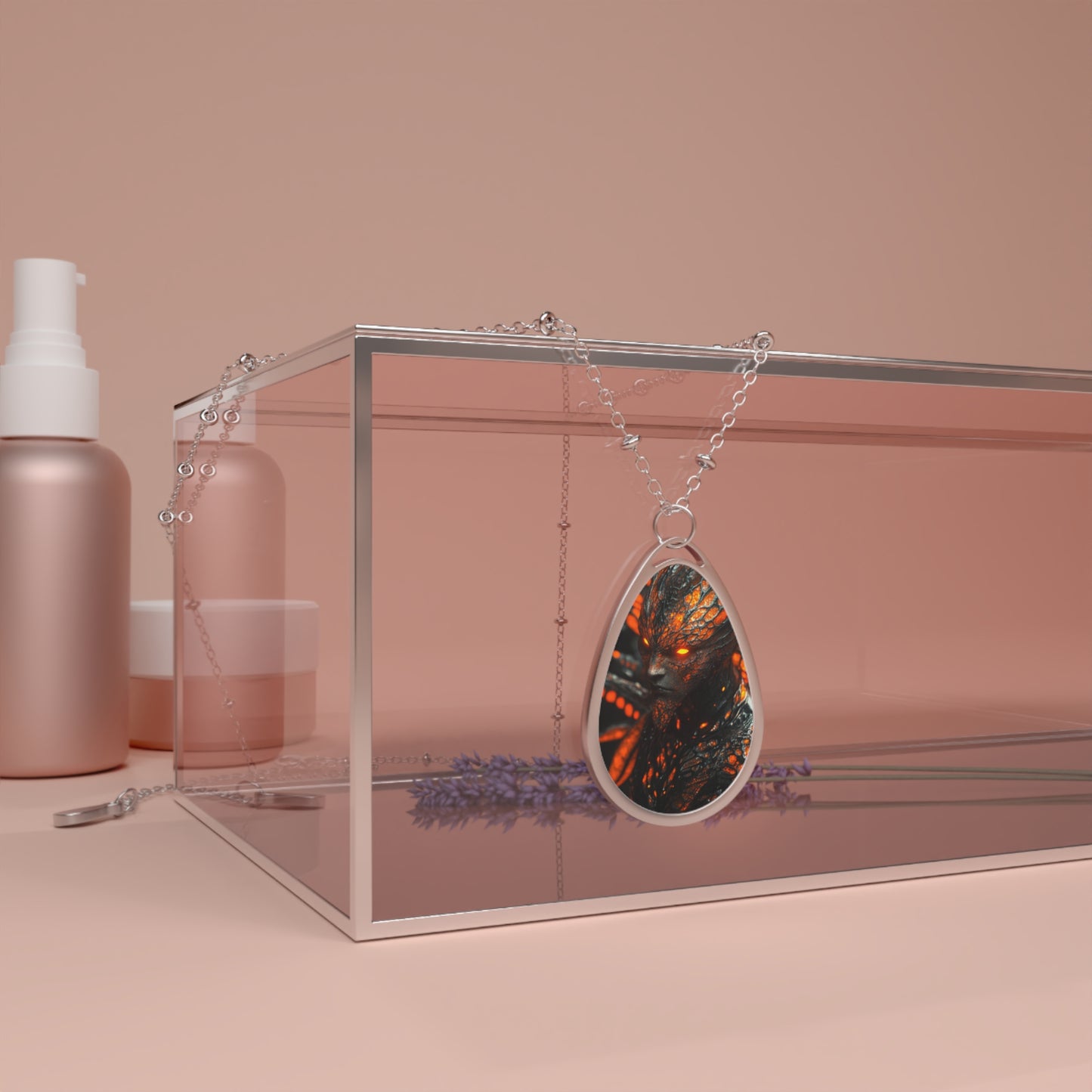 Merial Cosmos Oval Necklace