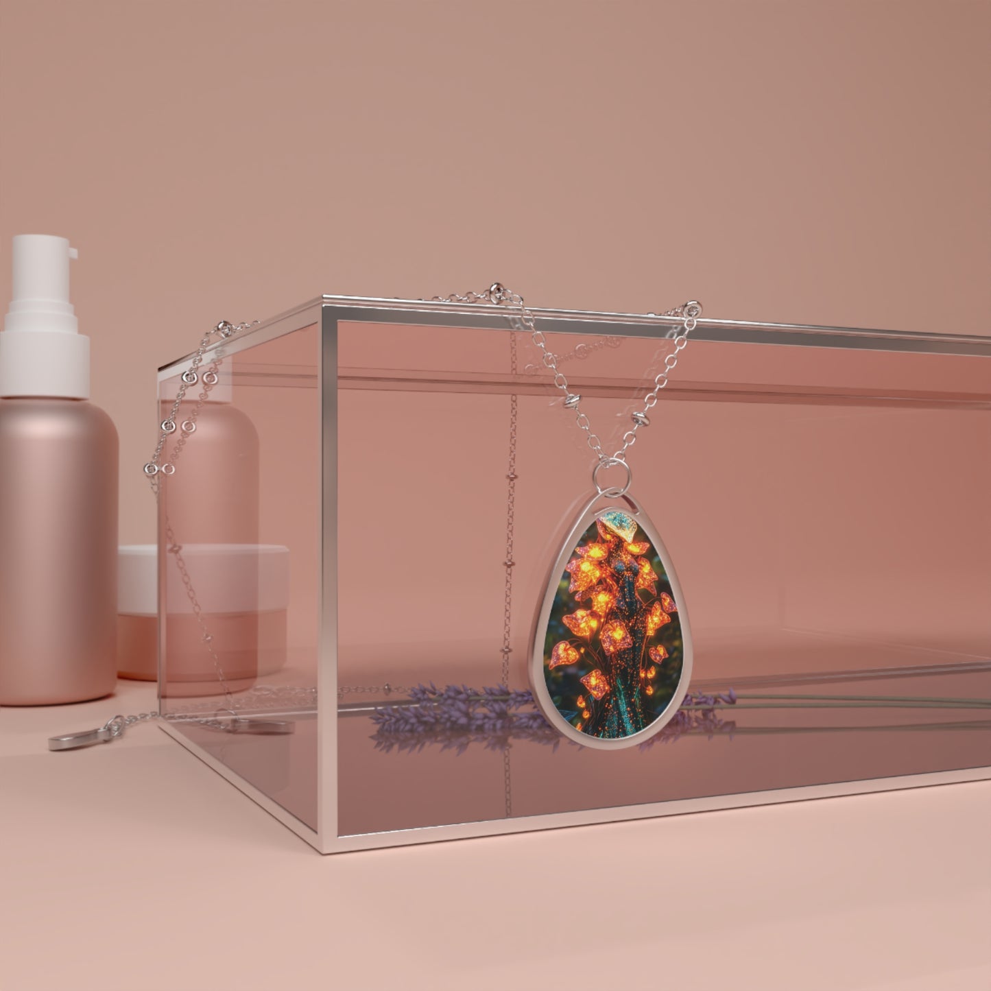 Merial Cosmos Oval Necklace