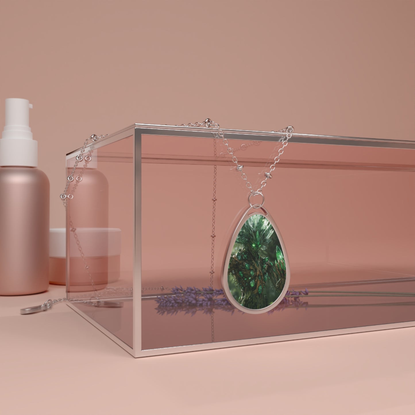 Merial Cosmos Oval Necklace