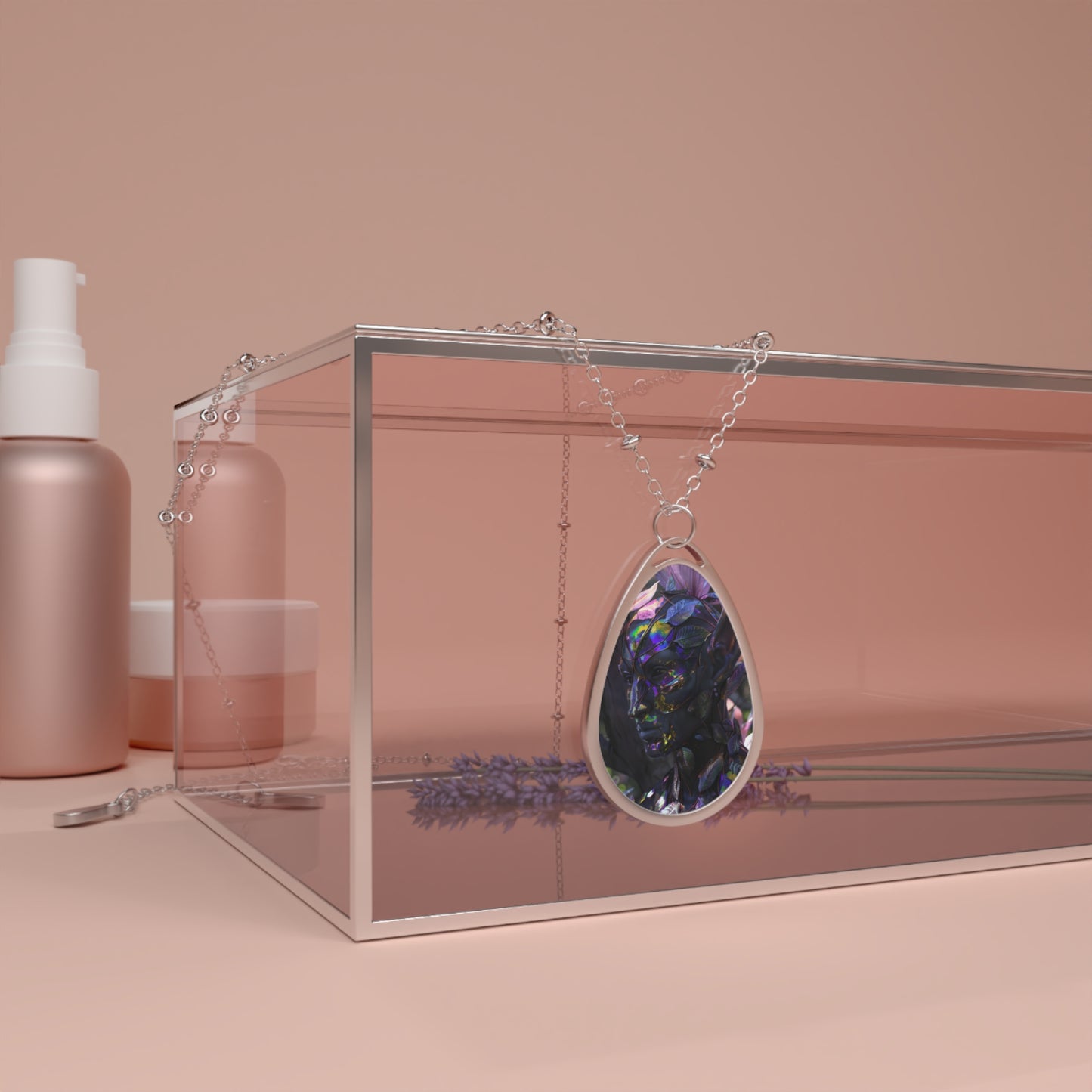 Merial Cosmos Oval Necklace