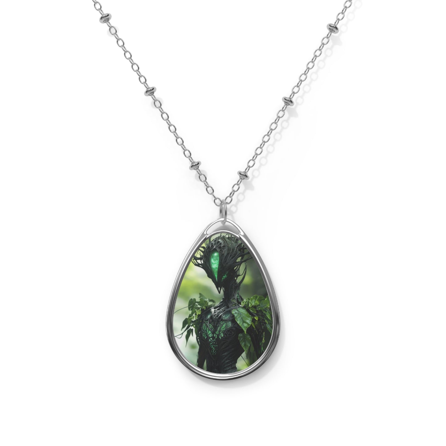 Merial Cosmos Oval Necklace