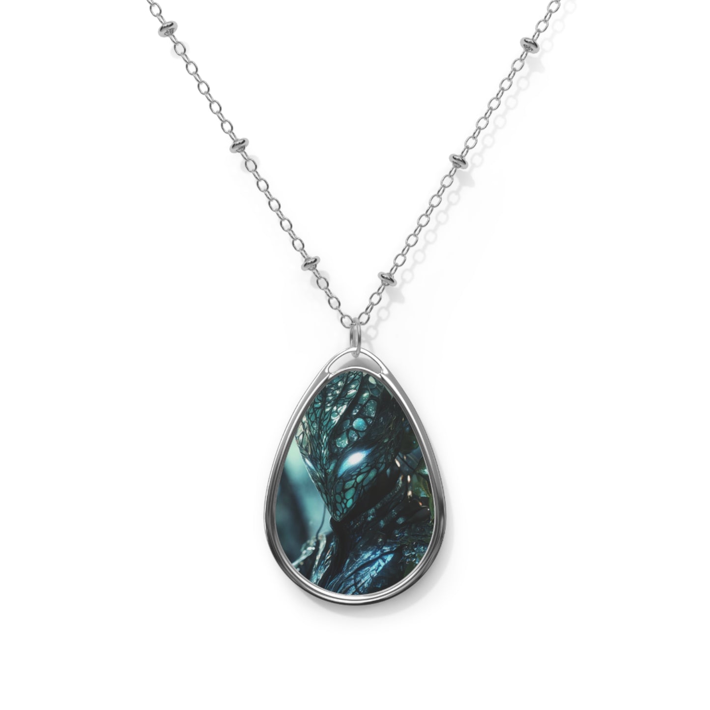 Merial Cosmos Oval Necklace