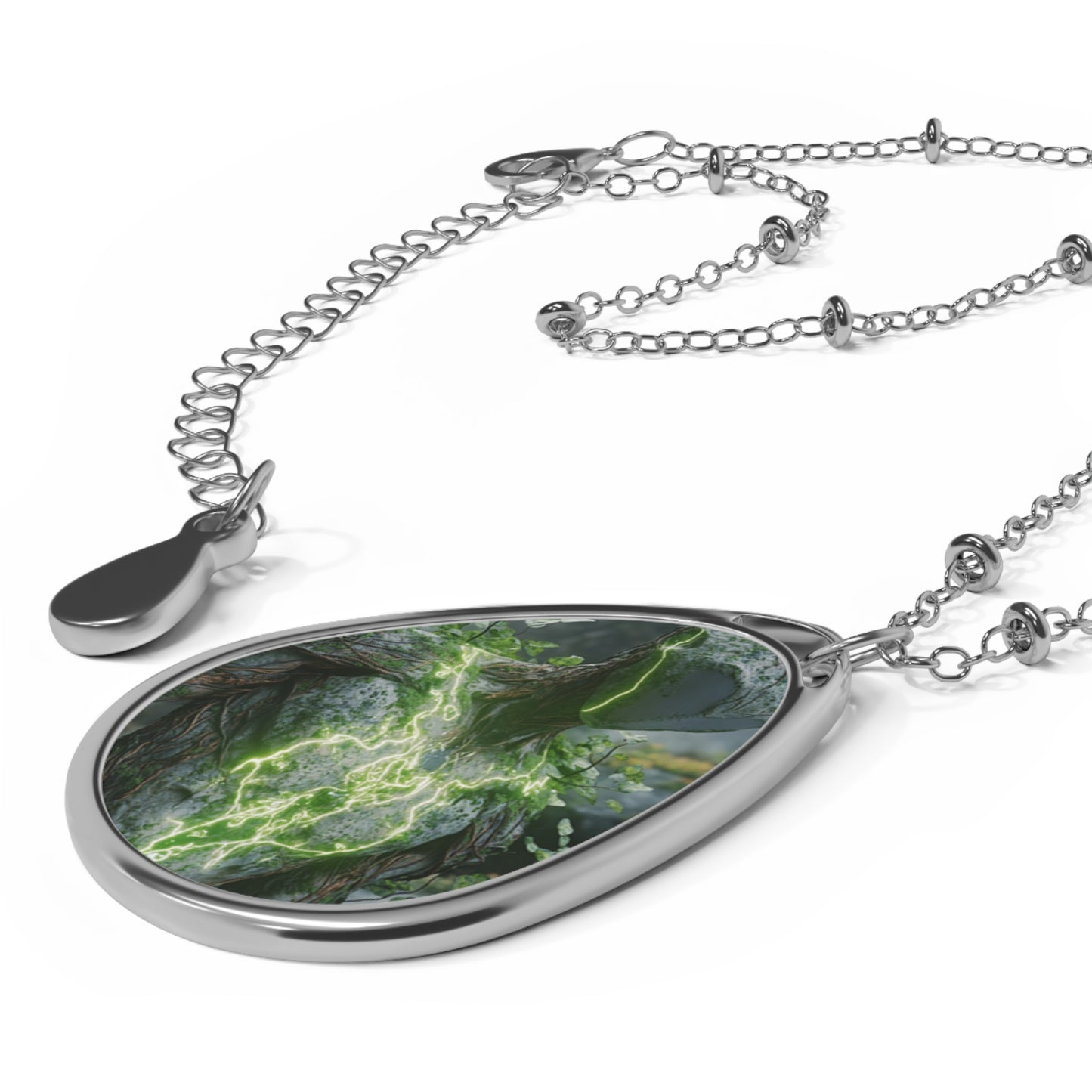 Merial Cosmos Oval Necklace
