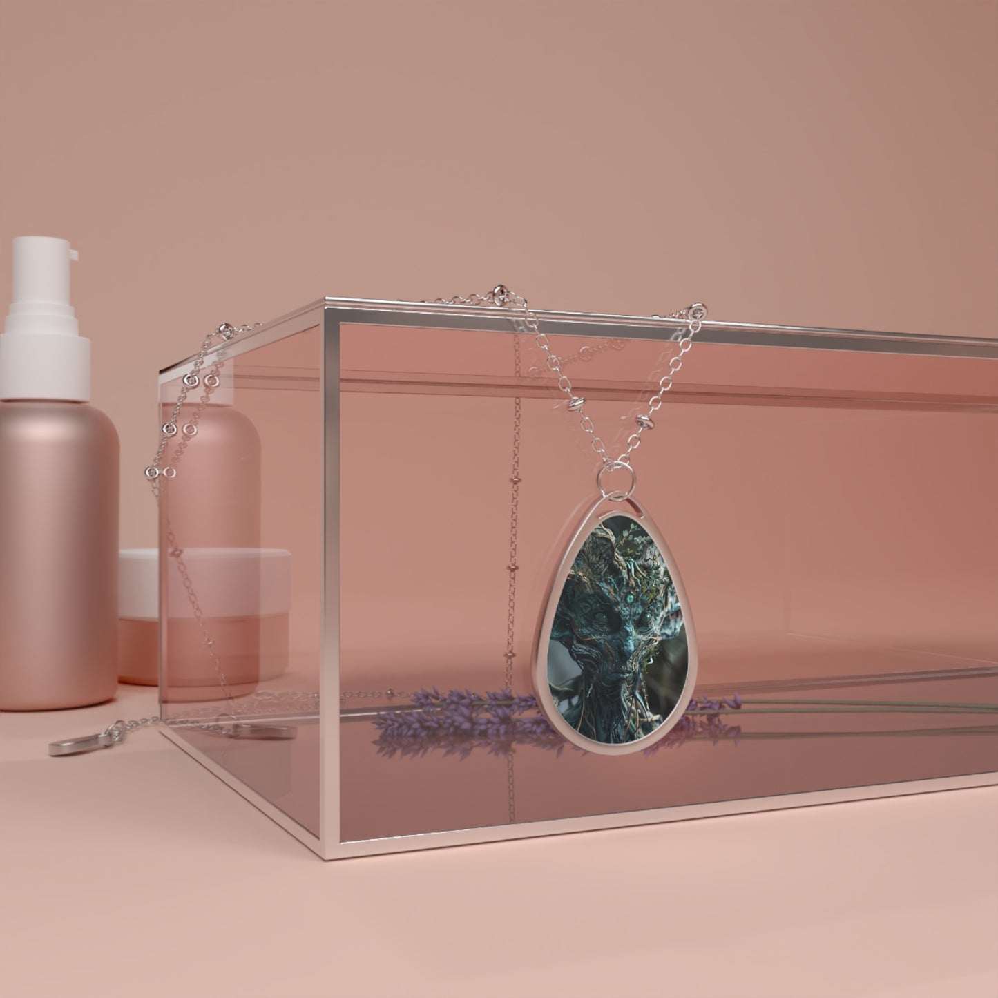 Merial Cosmos Oval Necklace