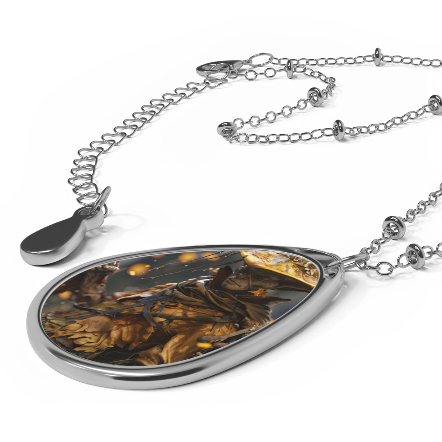 Merial Cosmos Oval Necklace