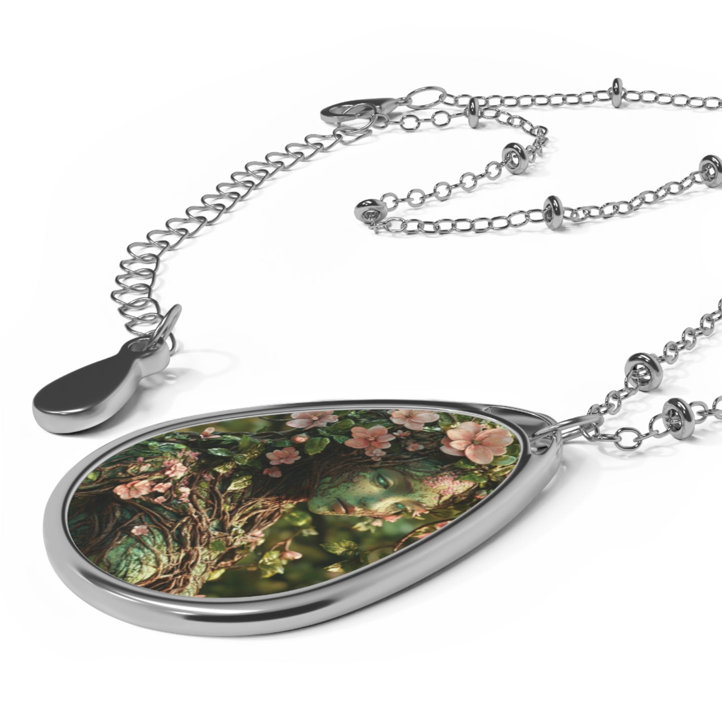 Merial Cosmos Oval Necklace