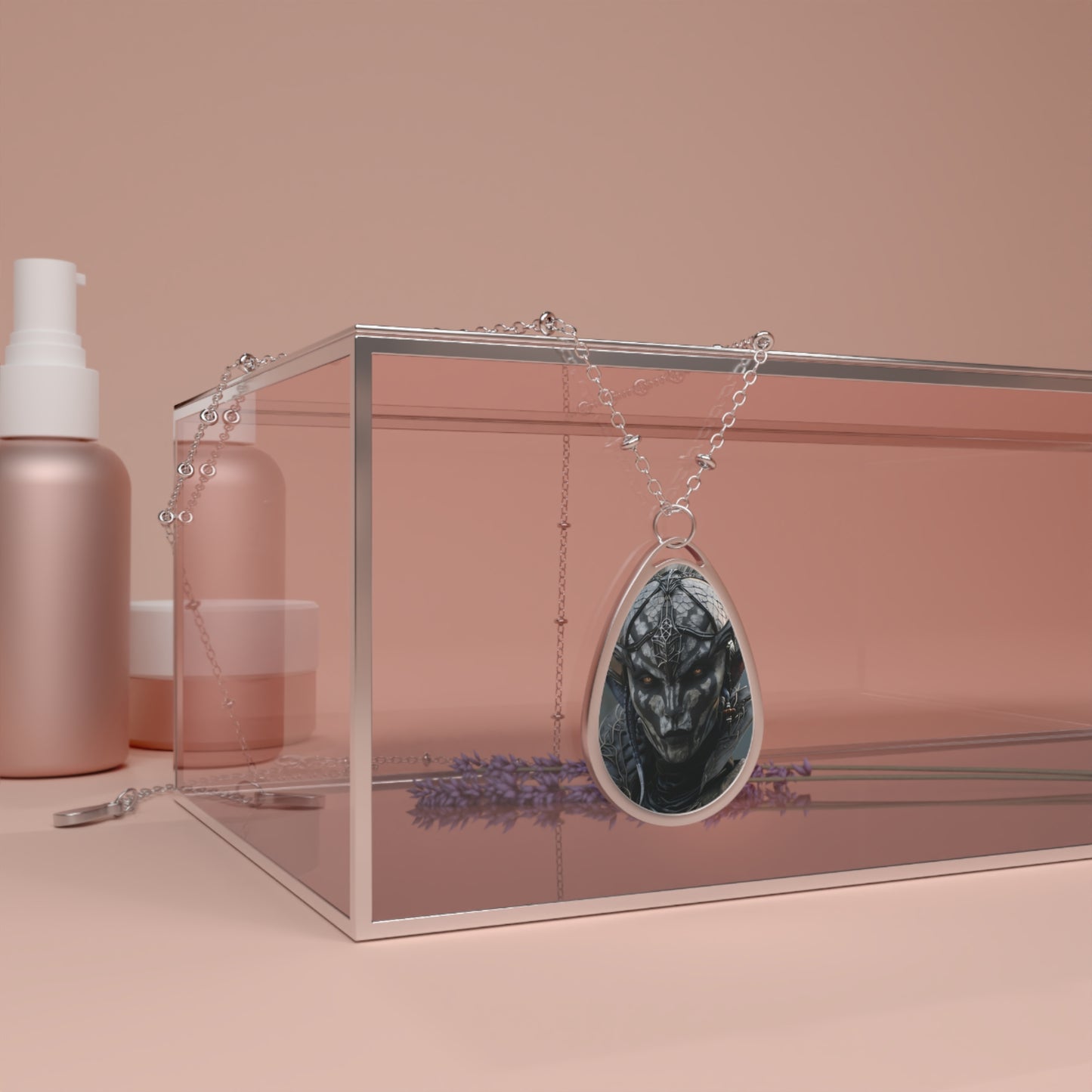 Merial Cosmos Oval Necklace