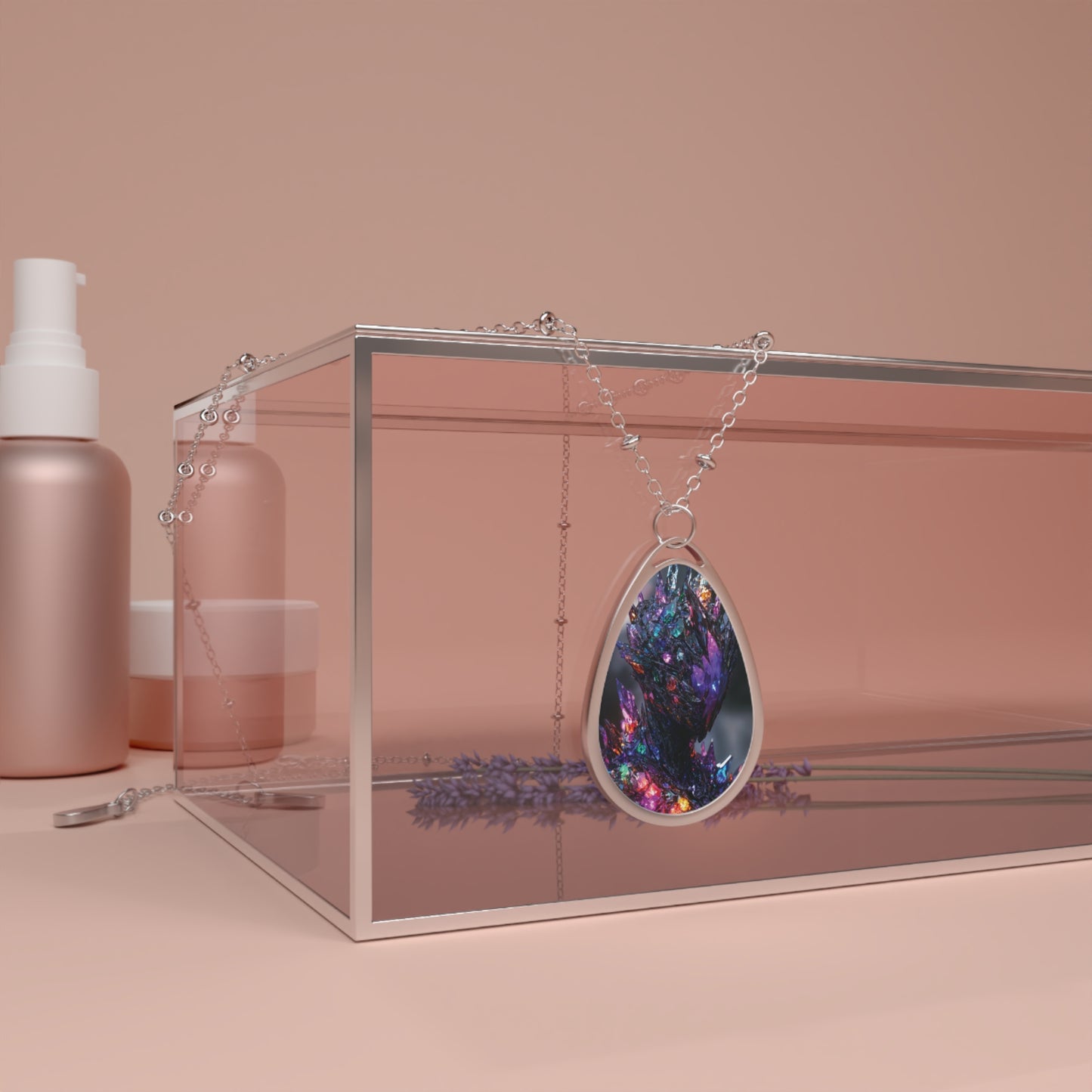 Merial Cosmos Oval Necklace
