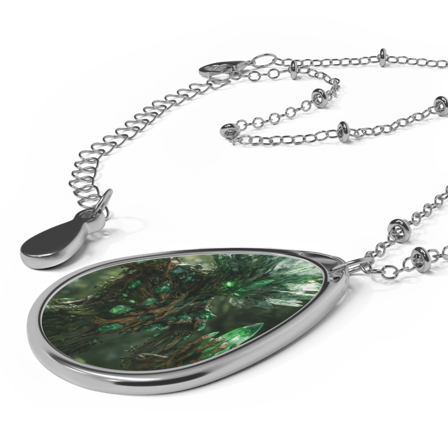 Merial Cosmos Oval Necklace