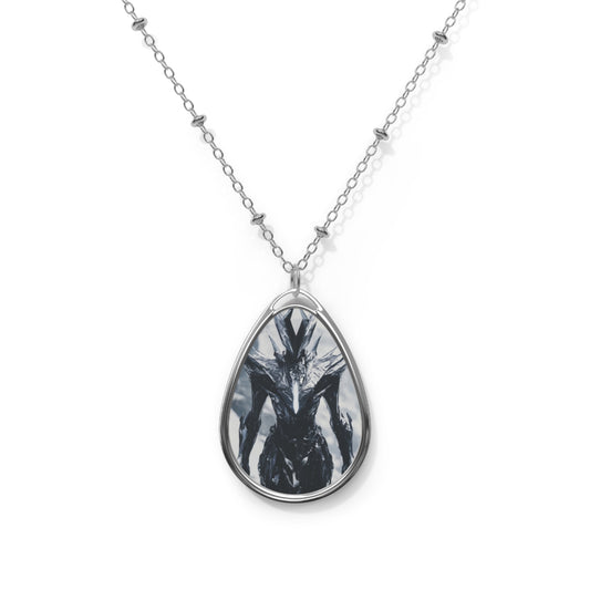 Merial Cosmos Oval Necklace
