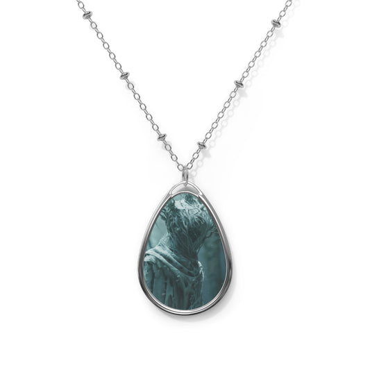 Merial Cosmos Oval Necklace