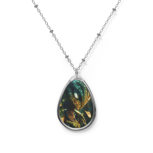 Merial Cosmos Oval Necklace