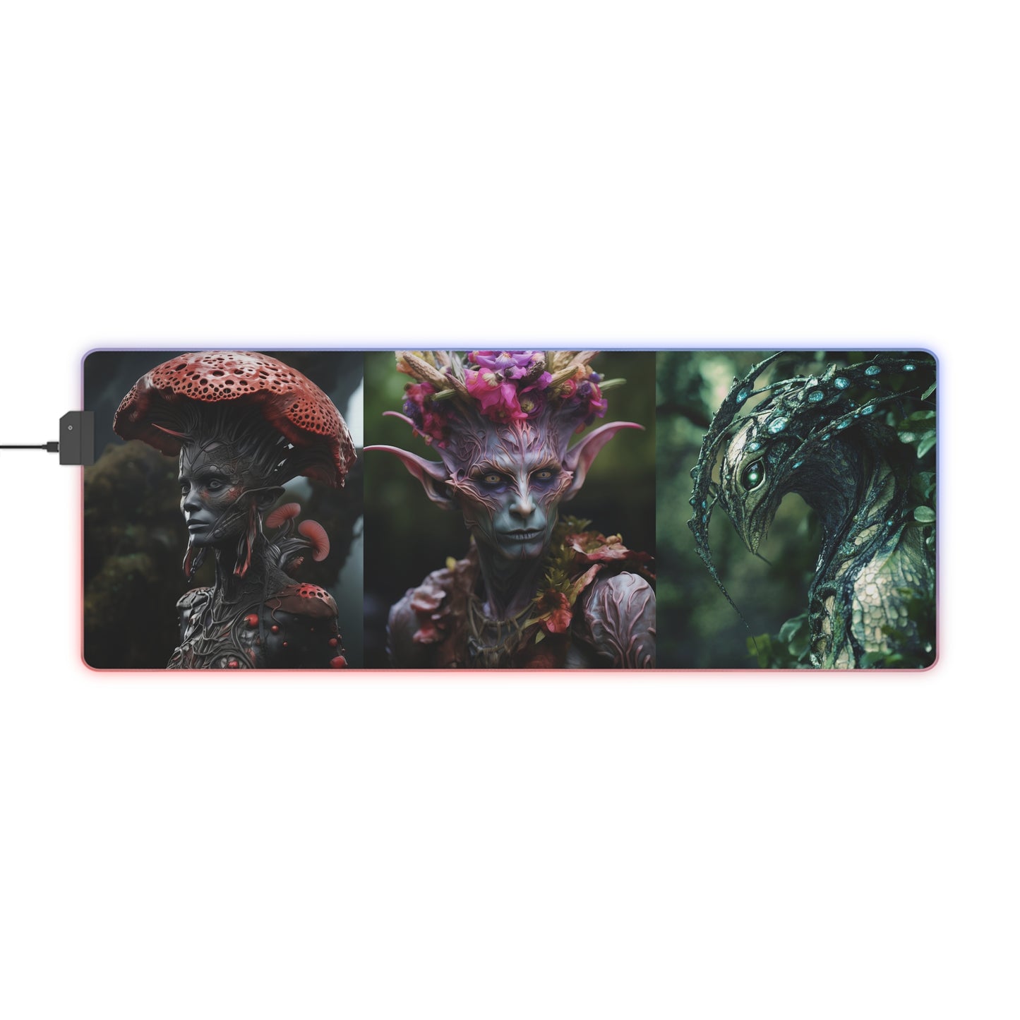 Merial Cosmos LED Gaming Mouse Pad