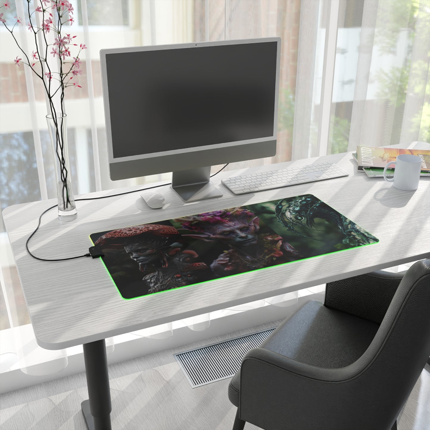 Merial Cosmos LED Gaming Mouse Pad