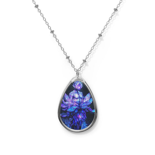 Merial Cosmos Oval Necklace