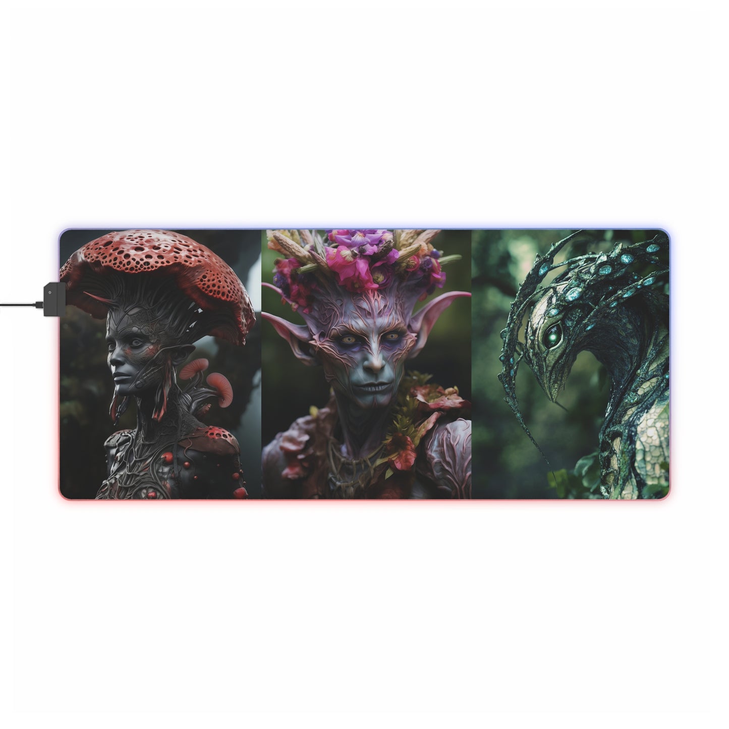 Merial Cosmos LED Gaming Mouse Pad