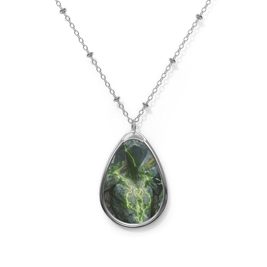 Merial Cosmos Oval Necklace
