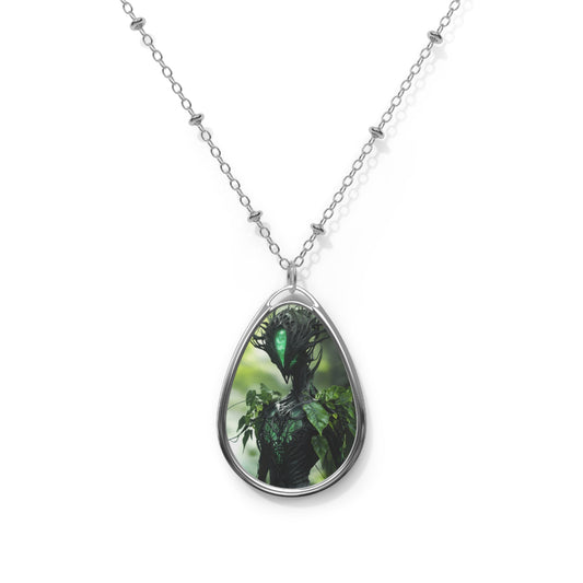 Merial Cosmos Oval Necklace