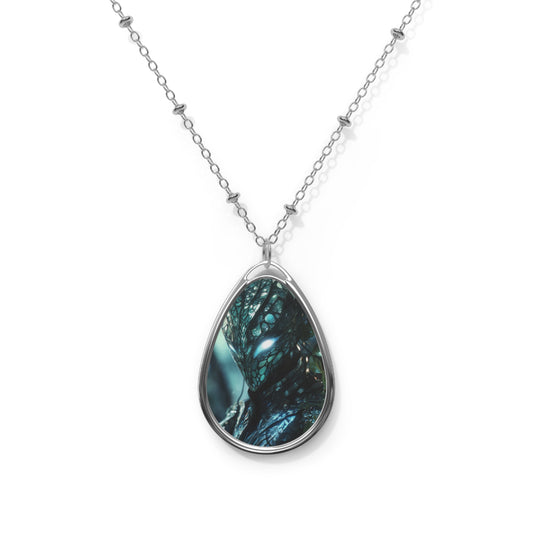 Merial Cosmos Oval Necklace