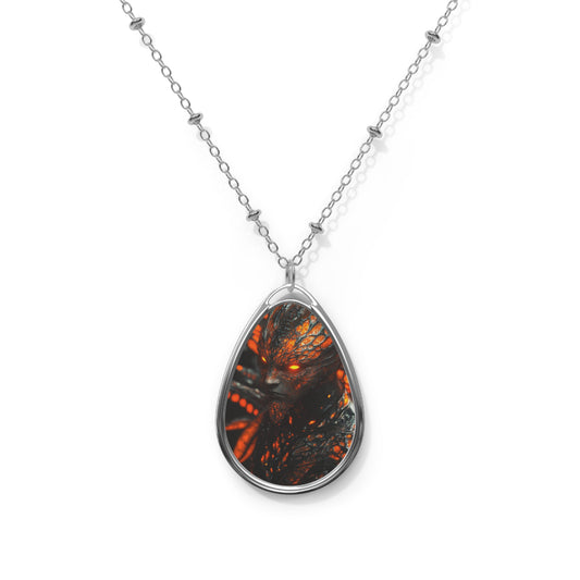 Merial Cosmos Oval Necklace