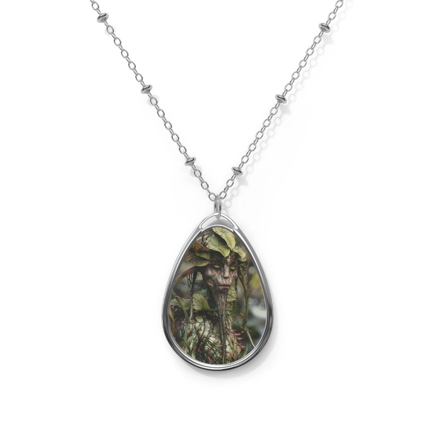 Merial Cosmos Oval Necklace