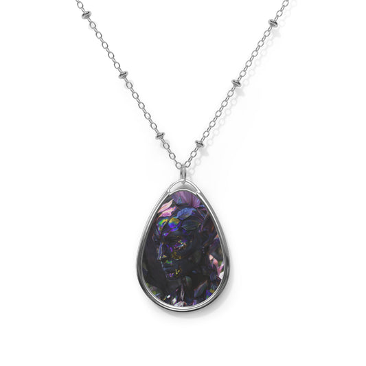 Merial Cosmos Oval Necklace
