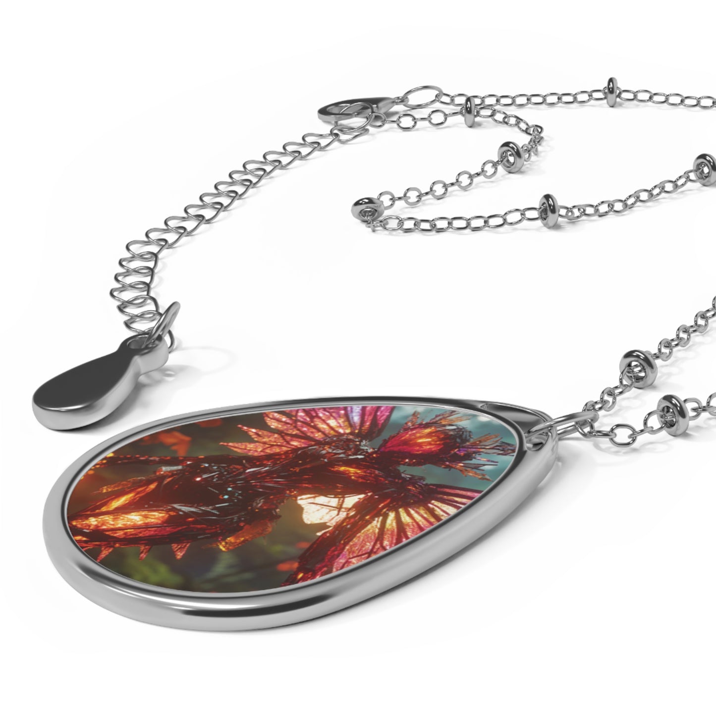 Merial Cosmos Oval Necklace