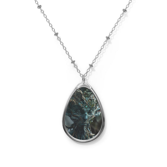 Merial Cosmos Oval Necklace