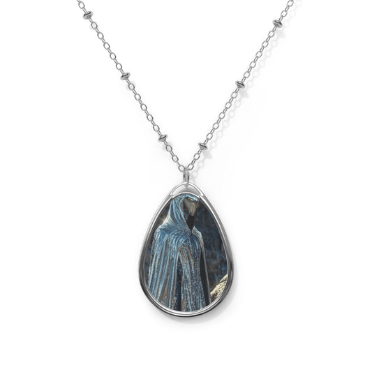 Merial Cosmos Oval Necklace