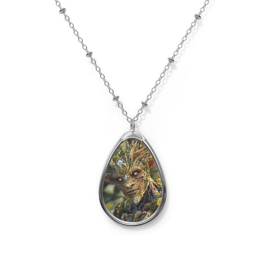 Merial Cosmos Oval Necklace
